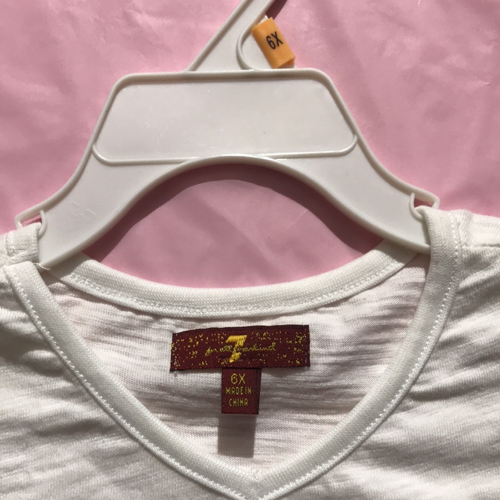 7 For All Mankind t-shirt 6X - Picture 2 of 6